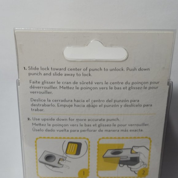 ek Tools Craft Punch Scalloped Edge Circle 2 1/4" - Picture 6 of 9